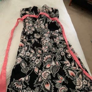 Strapless dress